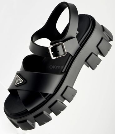 40%OFF！EXPRESS便可◎PRADA/プラダ フラットサンダル 1XX628 40%OFF！EXPRESS便可◎PRADA/プラダ フラットサンダル 1XX628