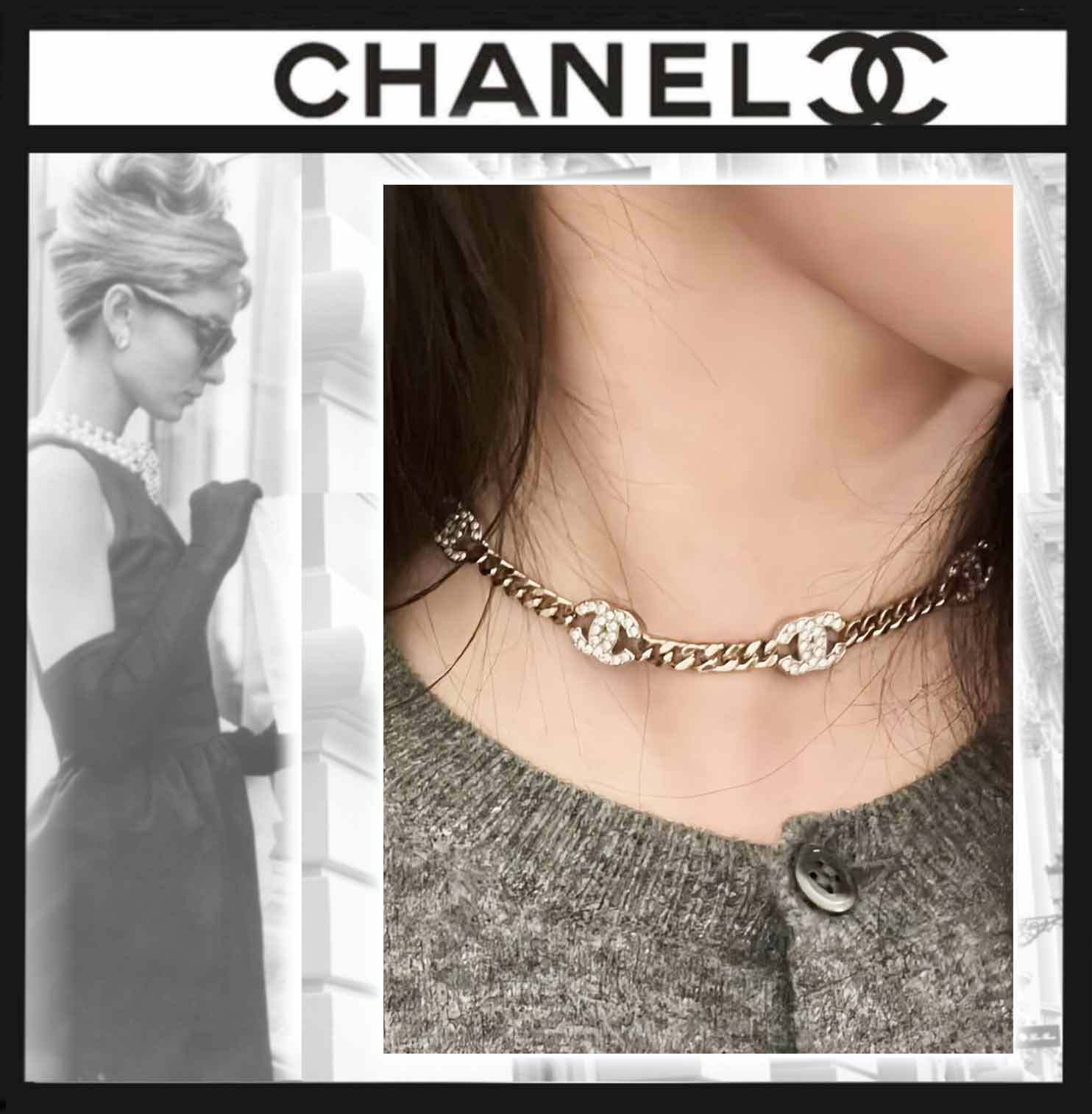 CHANEL / シャネル パール ハートネックレス