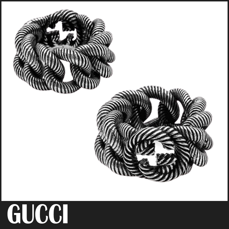 ☆送料関税込☆GUCCI インターロックG シルバー925 リング 指輪