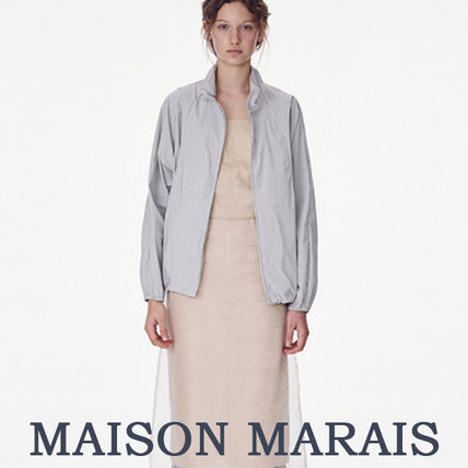 MAISON MARAIS メゾン マレ ハンドメイド ブルゾン 韓国 MAISONMARAIS(メゾンマレ) ブルゾン(レディース) - 海外