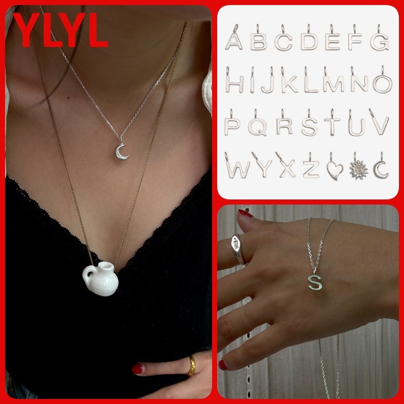 ★younglyyoungley★Anniversary initial necklace