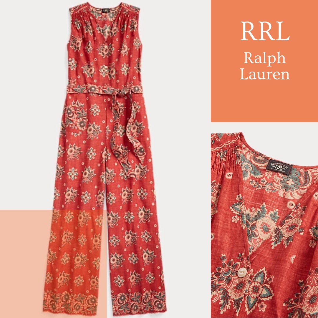 NEW【RRL Ralph Lauren】アンティークフレンチ風 ジャンプスーツ