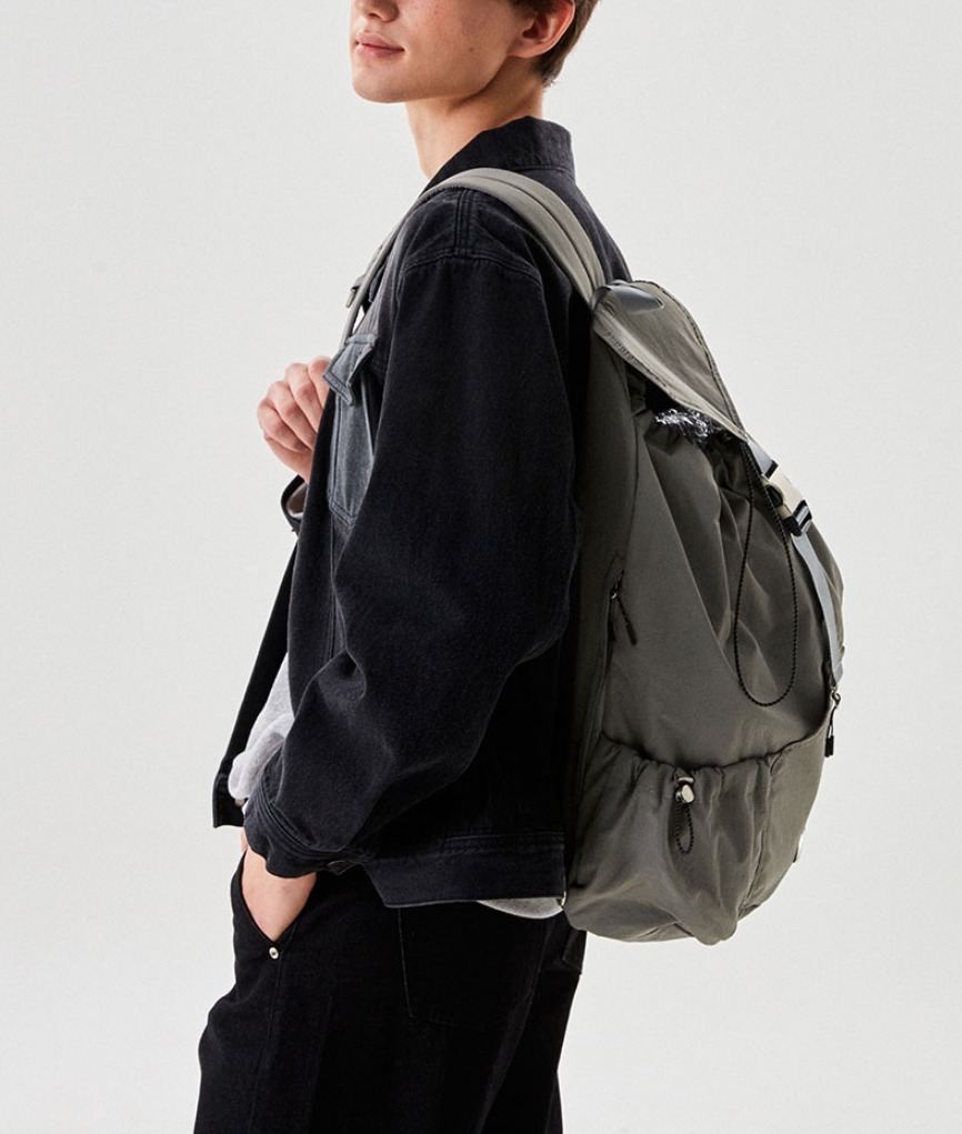 ☆送料・関税込☆KIRSH★POCKET STRING NYLON MINI CROSS BAG★ MUSINSA公式 | KIRSH Pocket string nylon mini cross bag [black]