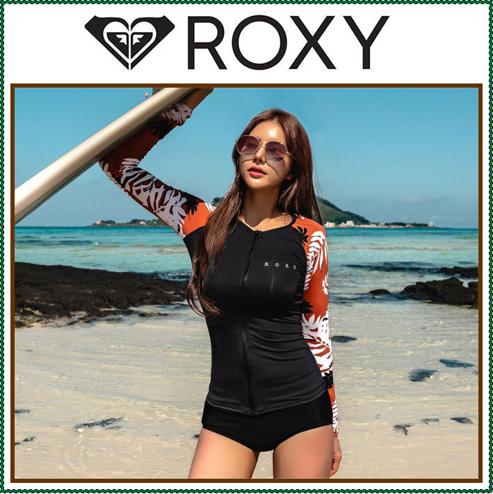 ROXY 水着 ラッシュガード レディース ロキシー 長袖 ワンピース