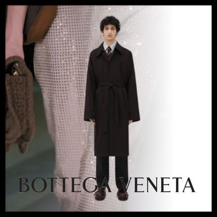 BOTTEGA VENETA More Coats Cotton silk parka with check lining