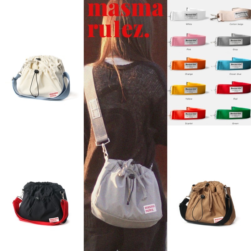 【masmarulez】8 pocket cross bag 選べるストラップ