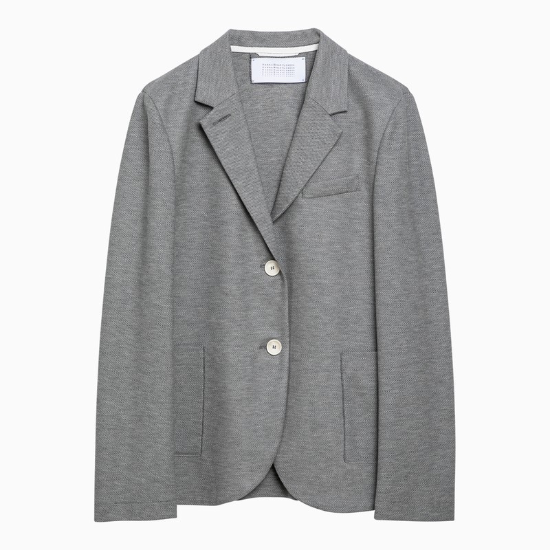 ジャケット Harris Wharf London Light grey single-breasted cotton jacket