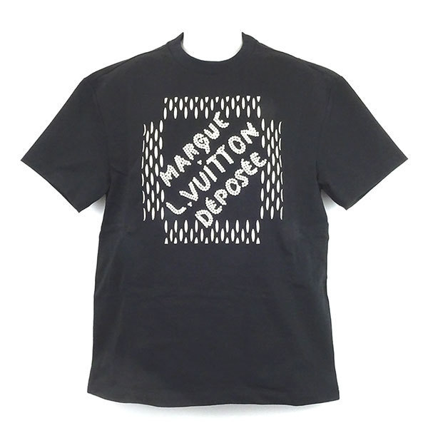 ルイヴィトン メンズ シグネチャーコットンTシャツ 1AFJFH M