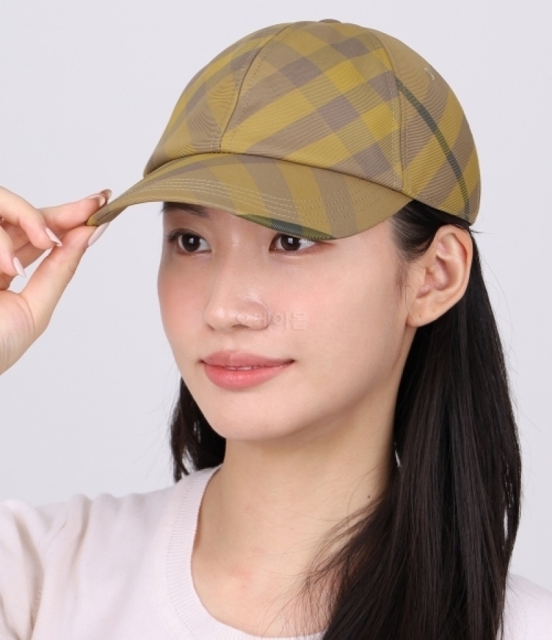 BURBERRY｜CAPS (checkered baseball cap (8082671))
