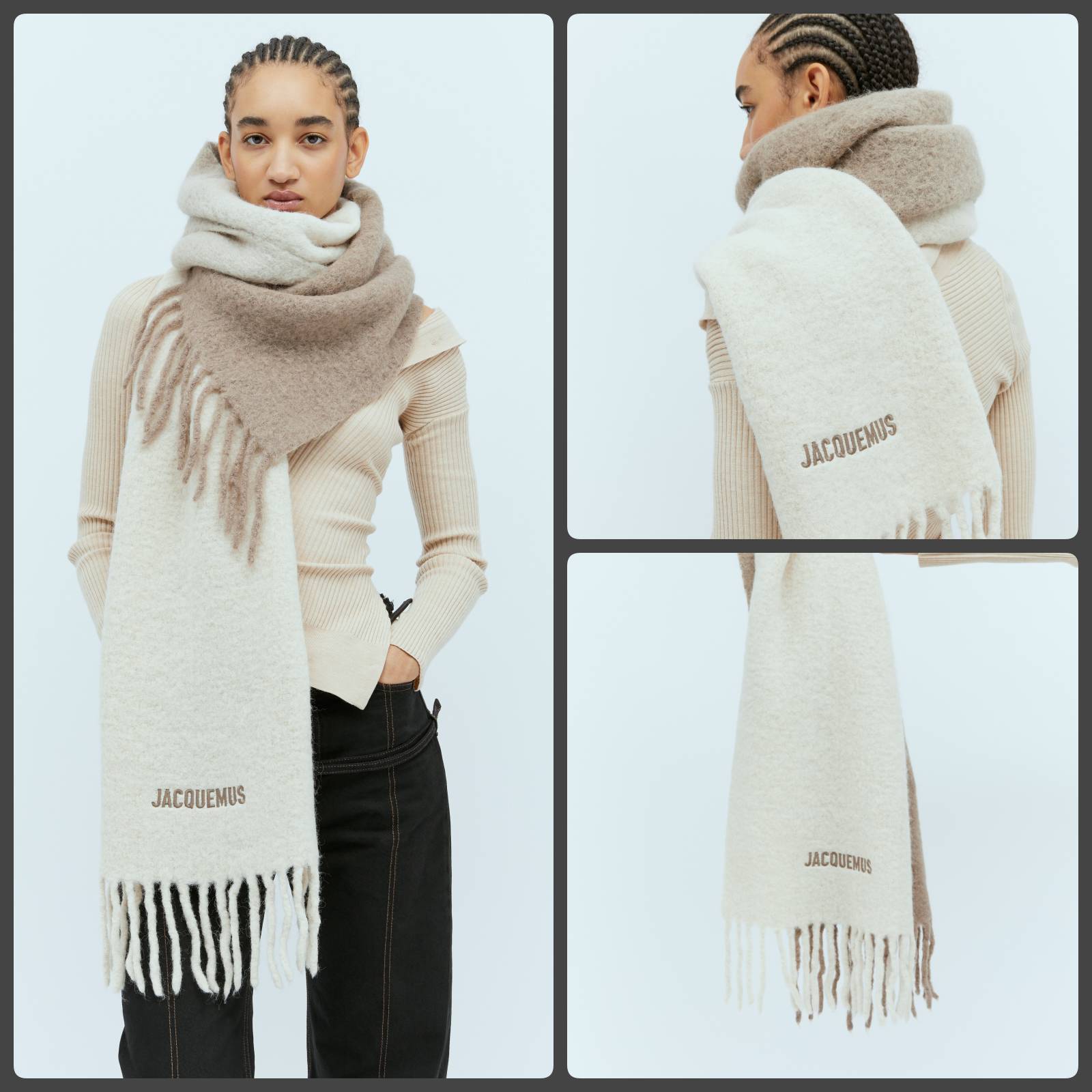 JACQUEMUS L'Echarpe Moisson スカーフ