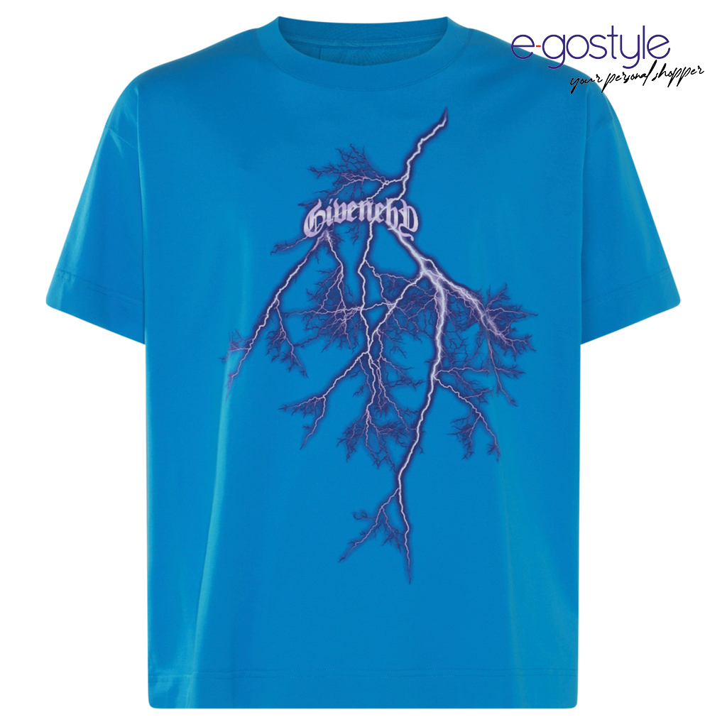Tシャツ・カットソー BLUE COTTON T-SHIRT