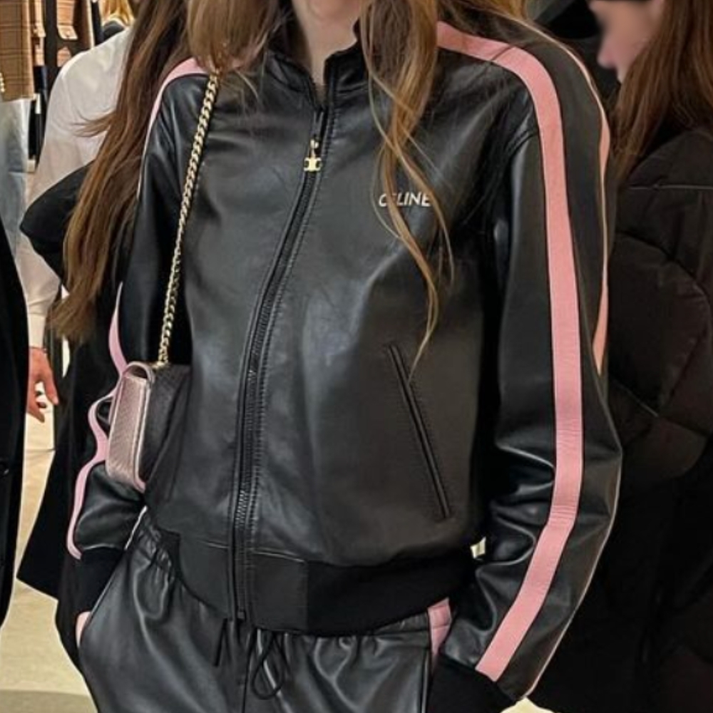 24SS【CELINE】CELINE トラックスーツジャケット ソフトラム
