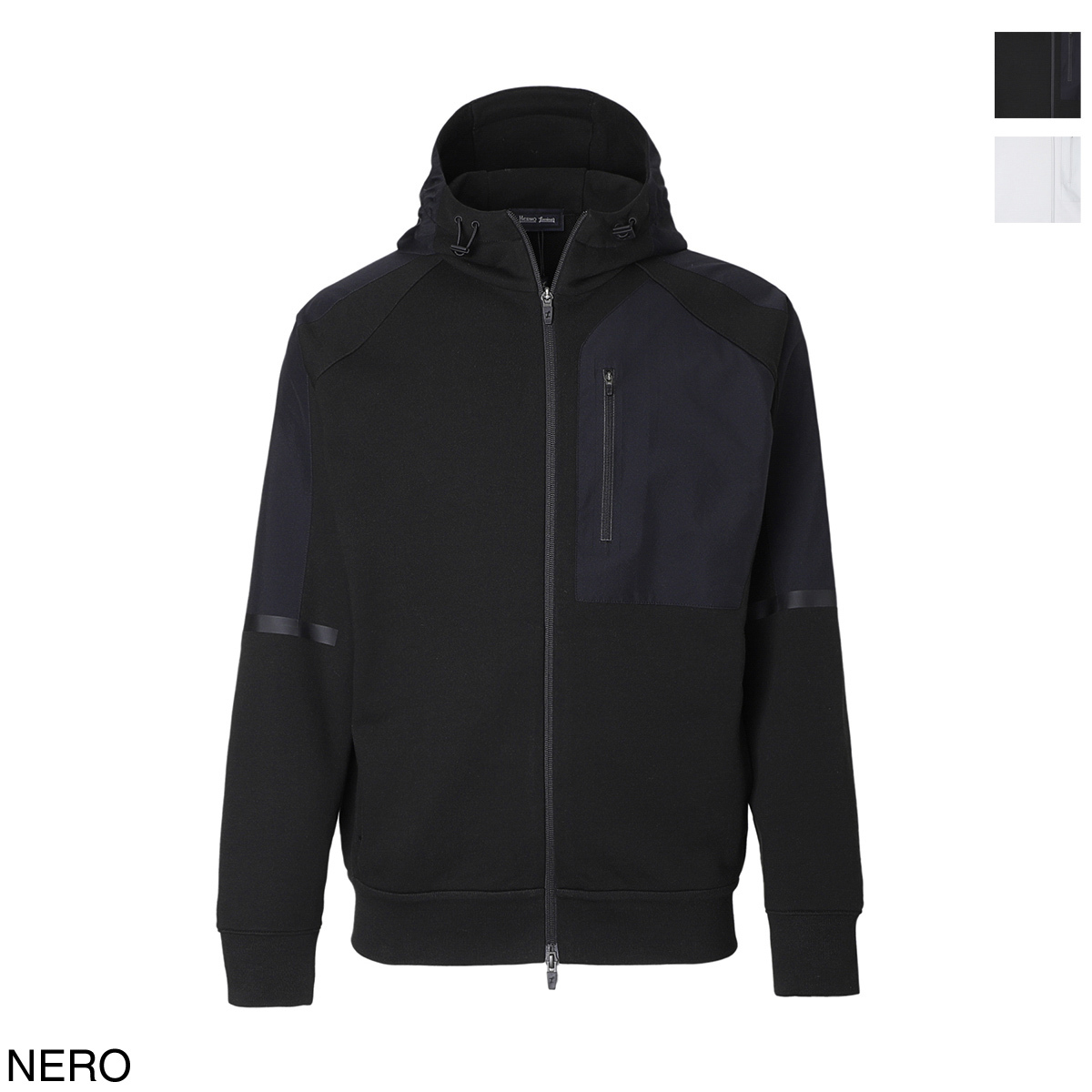 HERNO ジップアップパーカ jc00012ul-50017