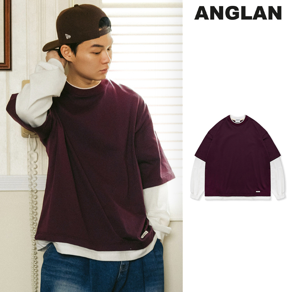 【ANGLAN】24SS★ [AG] Round Layering Long Sleeve