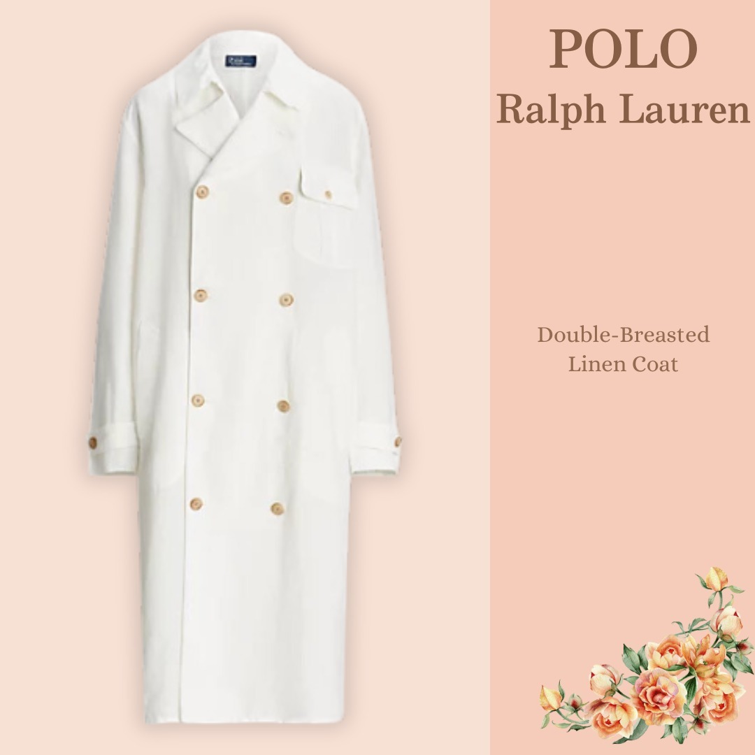 NEW【POLO Ralph Lauren】ナチュラルリッチ☆素敵なリネンコート