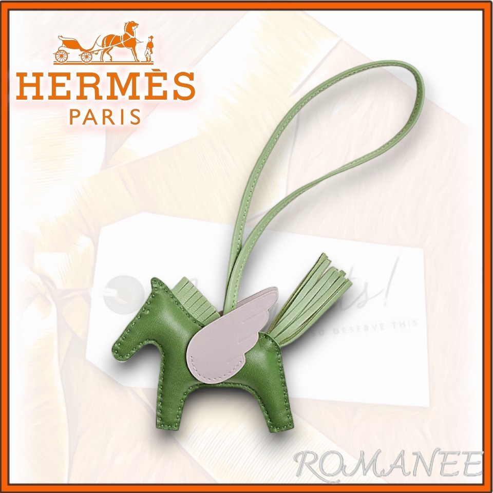 人気 希少！【HERMES】バッグアクセサリー ロデオ ペガサス