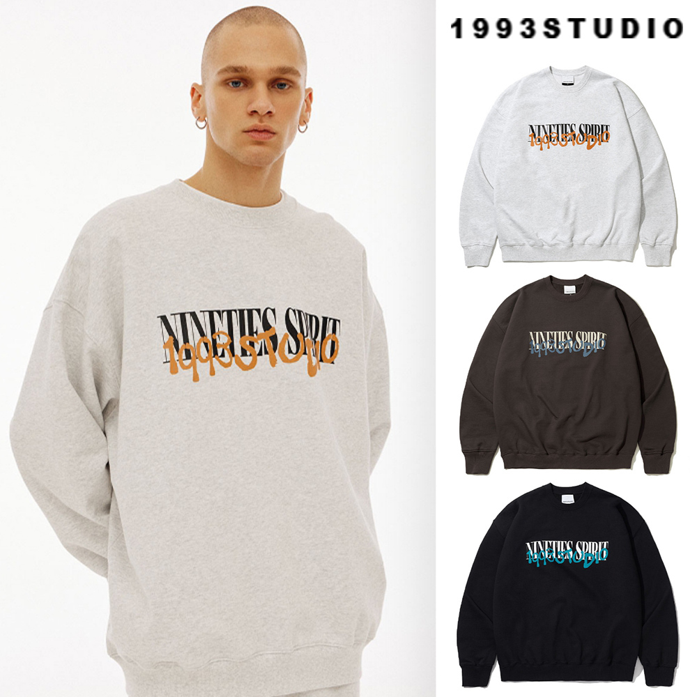 【1993studio】24SS★ Nineties Spirit Sweatshirt