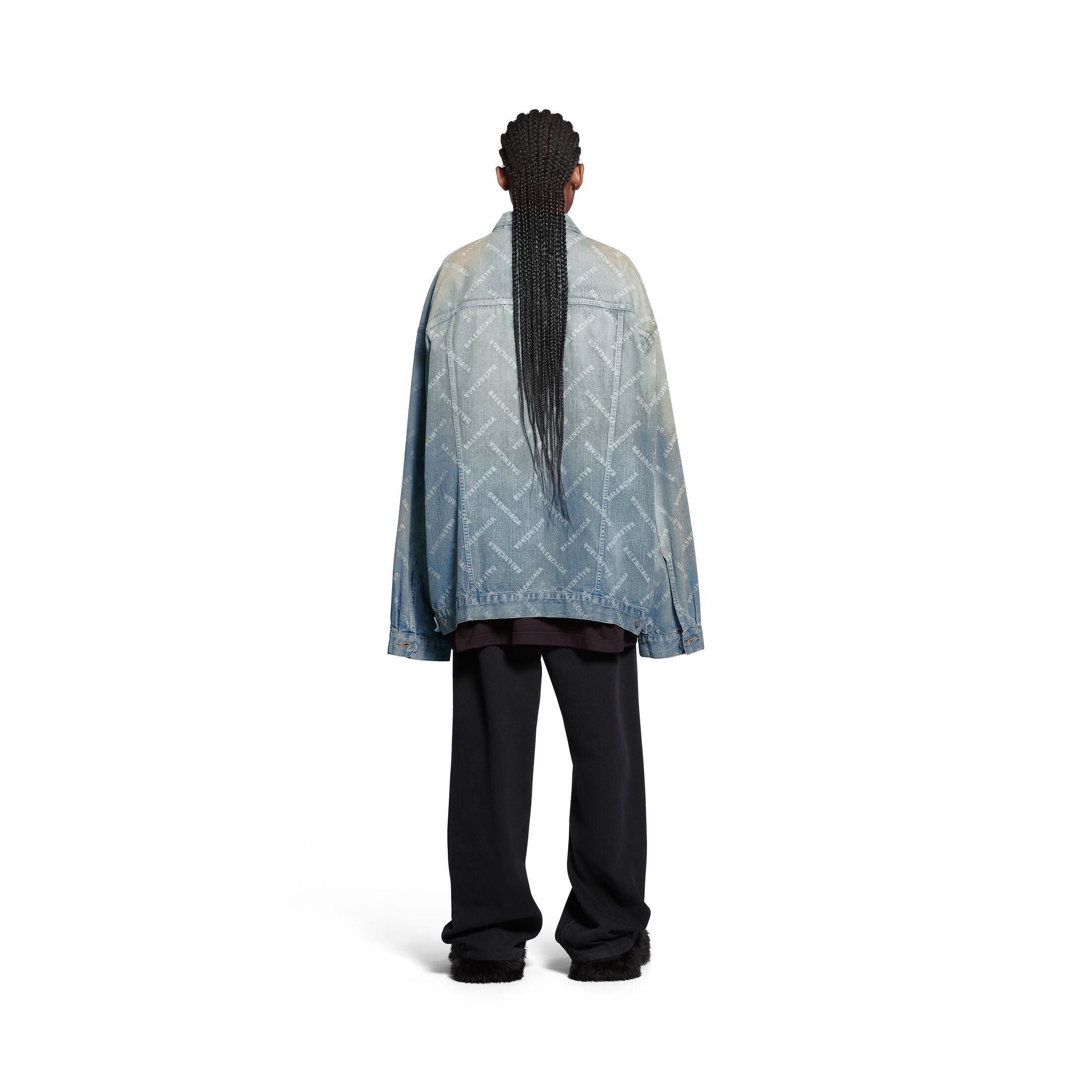 関税送料込 Balenciaga BAL DIAGONAL ALLOVER デニムジャケット org.jpg