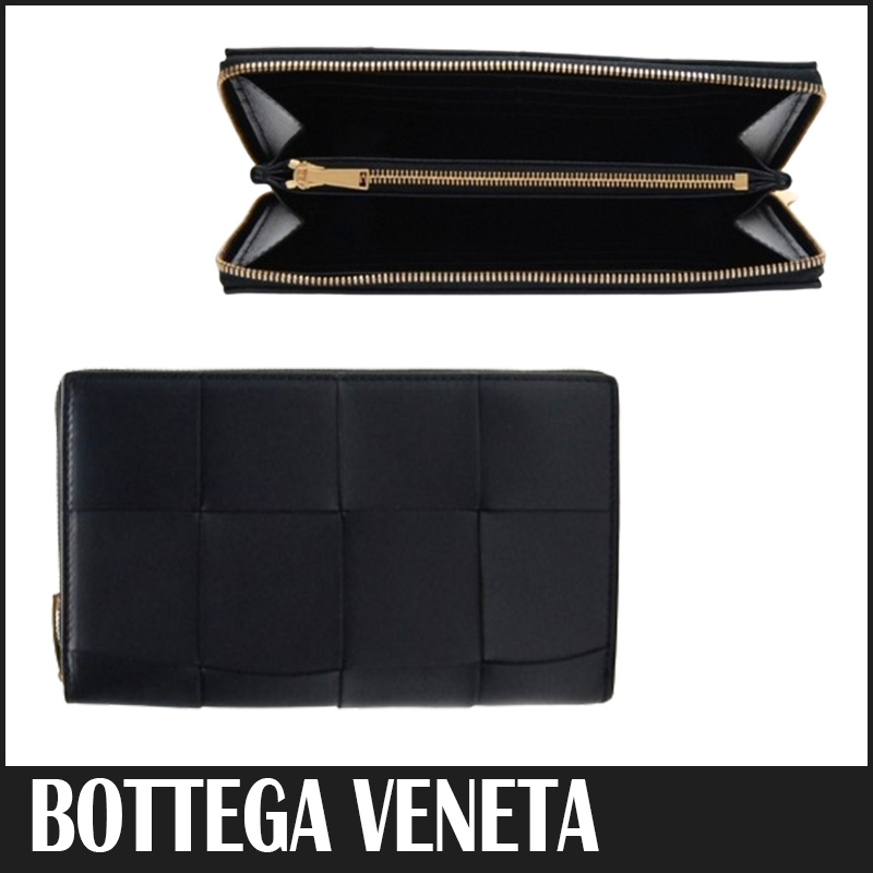 ☆送料関税込☆BOTTEGA VENETA ジップアラウンド 長財布☆超人気