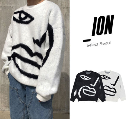 ニット・セーター IONSEOUL Mariten Mohair Knit JE525 モヘアニット IONSEOUL(アイオンソウル) ニット・セーター