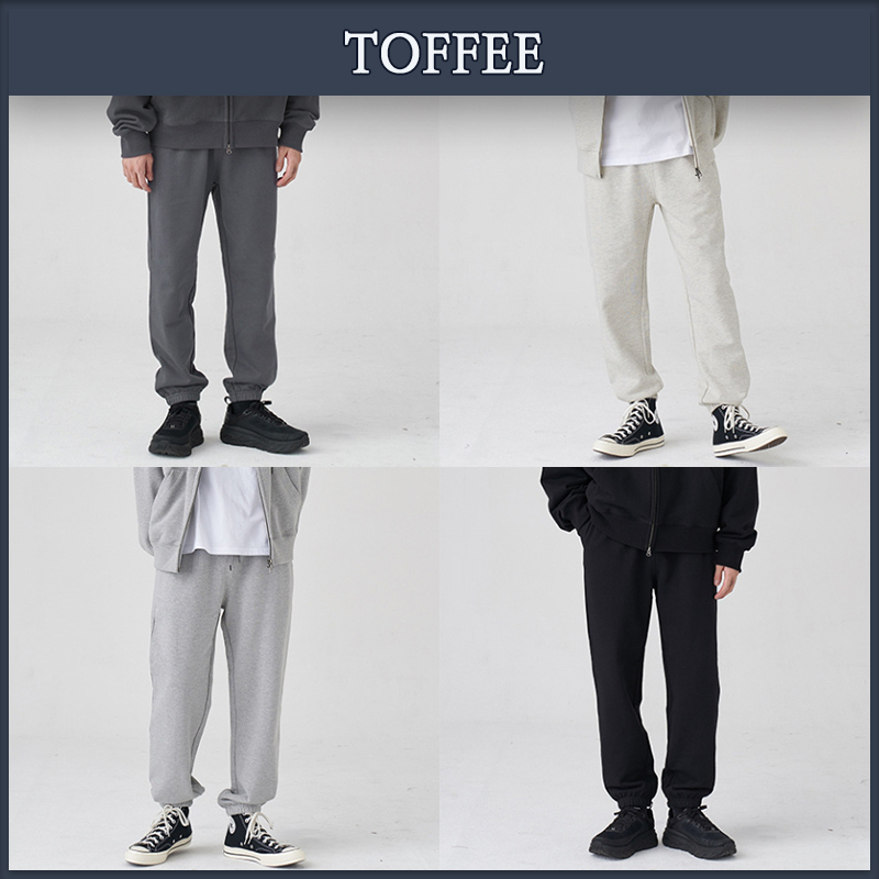 【TOFFEE】★男女兼用★ワイド ジョガースウェットパンツ
