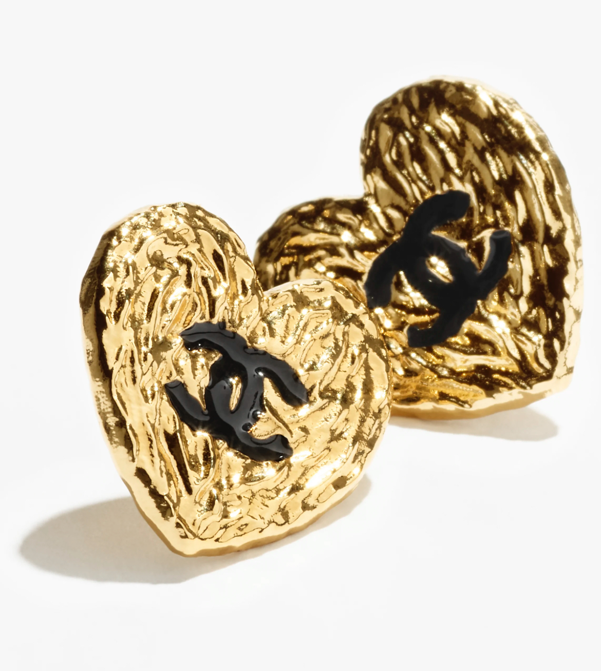 輝きと品格を添えるハートモチーフ★【CHANEL】CCロゴ ピアス ハートが可愛い♪》CHANEL ピアス CCロゴ ハート