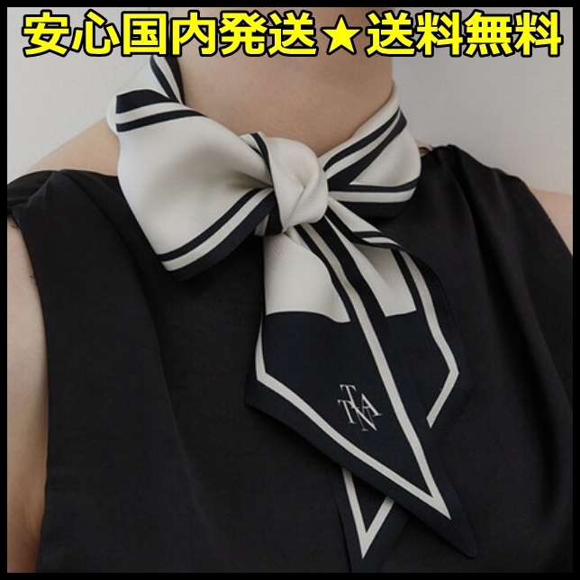 安心国内発送【TATIANA】Artgen Twilly Silk Scarf スカーフ