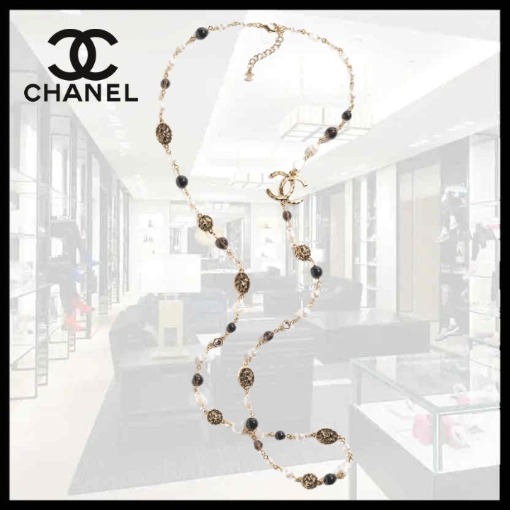 ☆上品で華やか☆【CHANEL】シャネル ロングネックレス