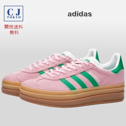 【adidas】関税送料込 ガゼル ボールド W Pink, Green & White