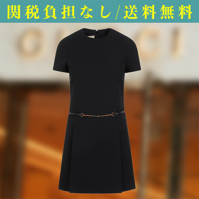 ♡関税送料込♡Fendi シルクドレス/ワンピース FENDI - 未使用 22年製 FENDI フェンディ シルク シアー ドレス