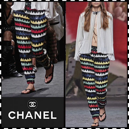 ストライプパンツ CHANEL(シャネル) パンツ(レディース) - 海外