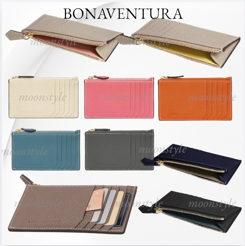 BONABENTURA☆ ミニジップ ウォレット シュリンクレザー