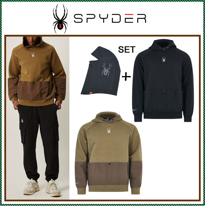 【SPYDER】 TEAM VENOM Men's Out-Pocket Hood /追跡付
