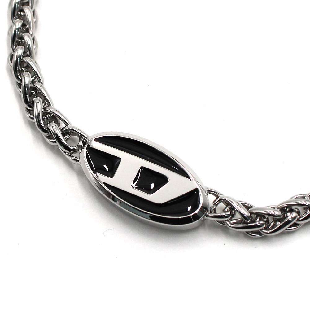 DIESEL ネックレス DX1470040 シルバー×ブラック