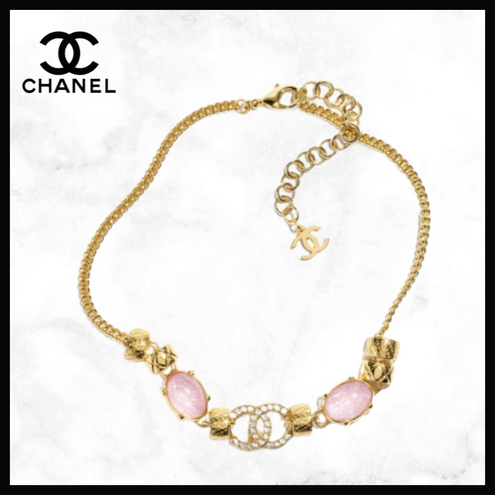 【ピンクパールが可愛い♡】CHANEL チョーカー