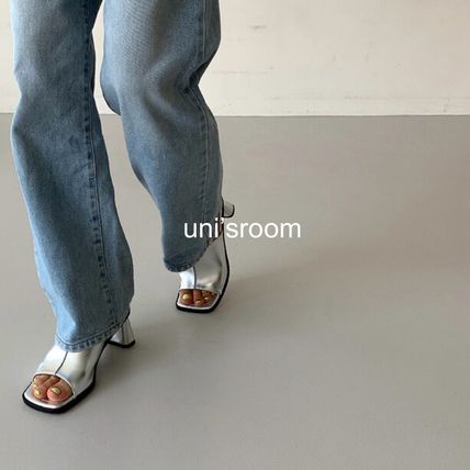 uni's room■5color ミドルラインヒールミュール SS-SS24-09 uni's room□5color ミドルラインヒールミュール SS-SS24-09