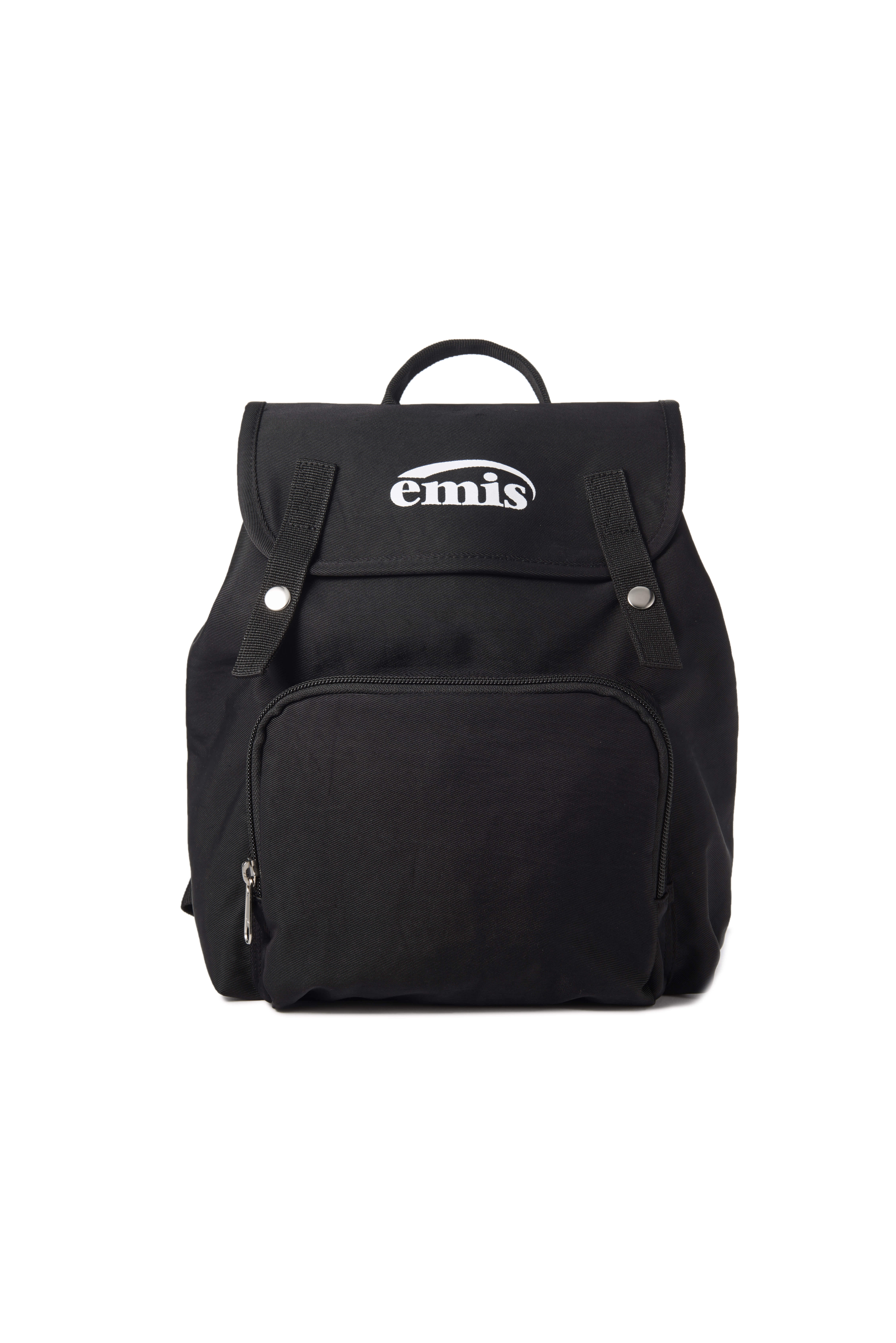 emis☆LOGO MINI BACK PACK-BLACK★大人気★