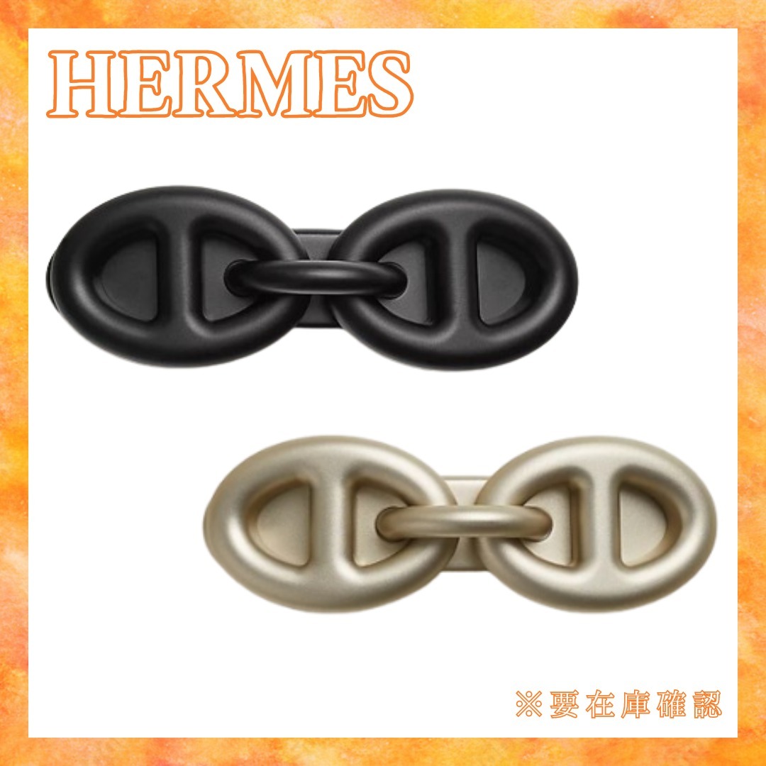 正規店買付★HERMES ヘアクリップ Tri Maillon PM Tri Maillon PM hair clip | Hermès Finland