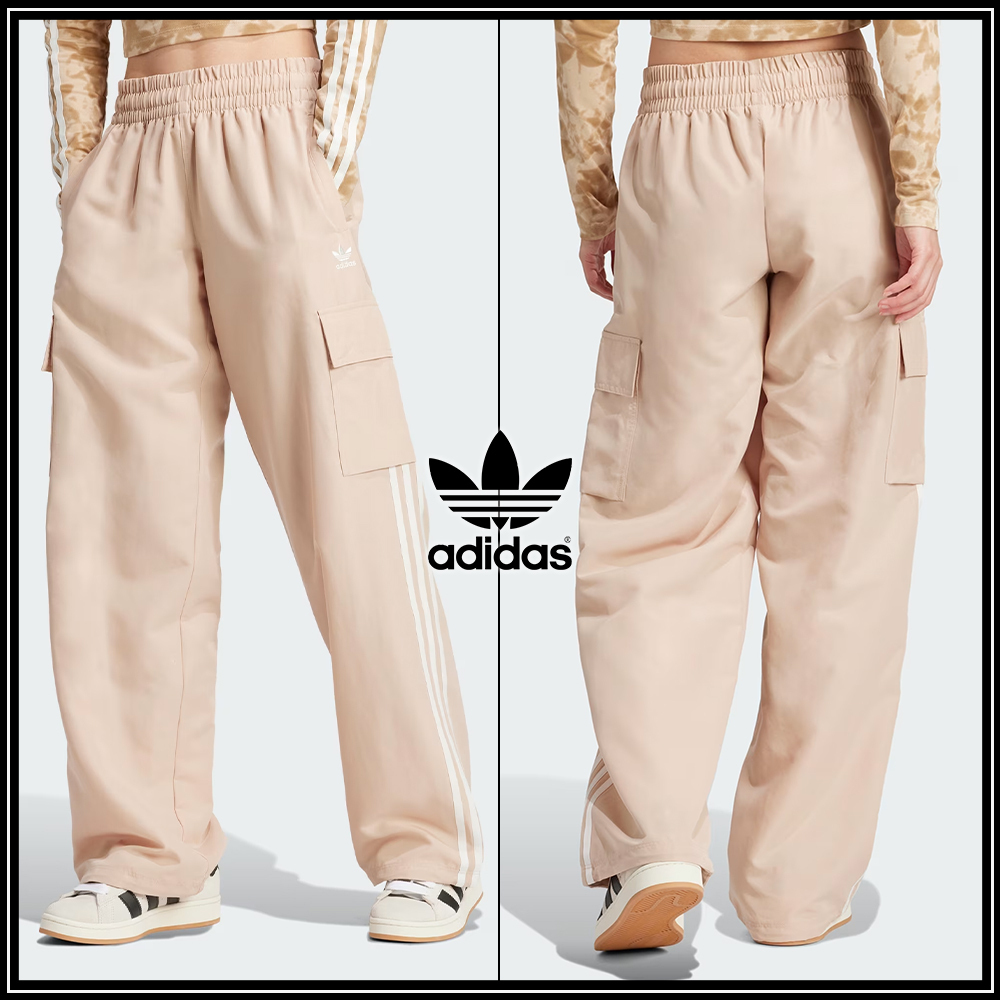 人気カーゴパンツ【Adidas】3S CARGO PANTS ベージュ◆送料込