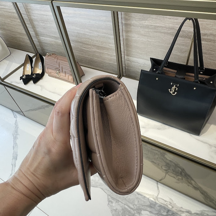 Jimmy Choo AVENUE BALLET チェーンウォレット 財布・小物