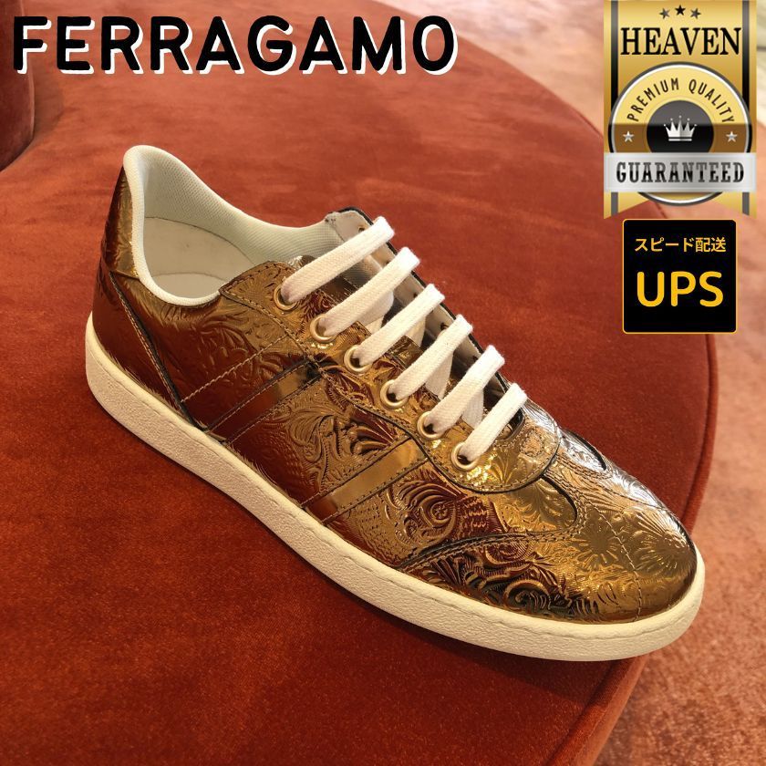 6万取引突破★UPS速達便利用！【FERRAGAMO】スニーカー