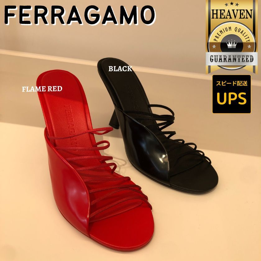 6万取引突破★UPS速達便利用！【FERRAGAMO】_ミュール