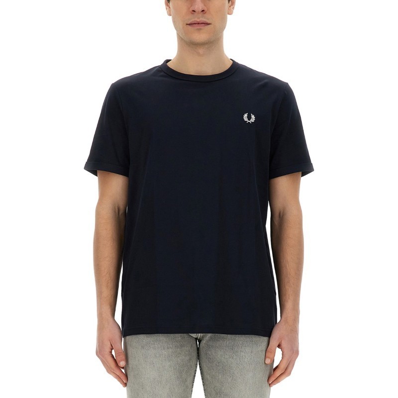 Tシャツ・カットソー FRED PERRY SS24 T-SHIRT WITH LOGO (FP-M3519-49_608B)