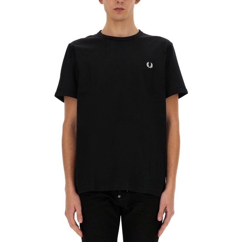 Tシャツ・カットソー FRED PERRY SS24 T-SHIRT WITH LOGO (FP-M3519-49_102B)