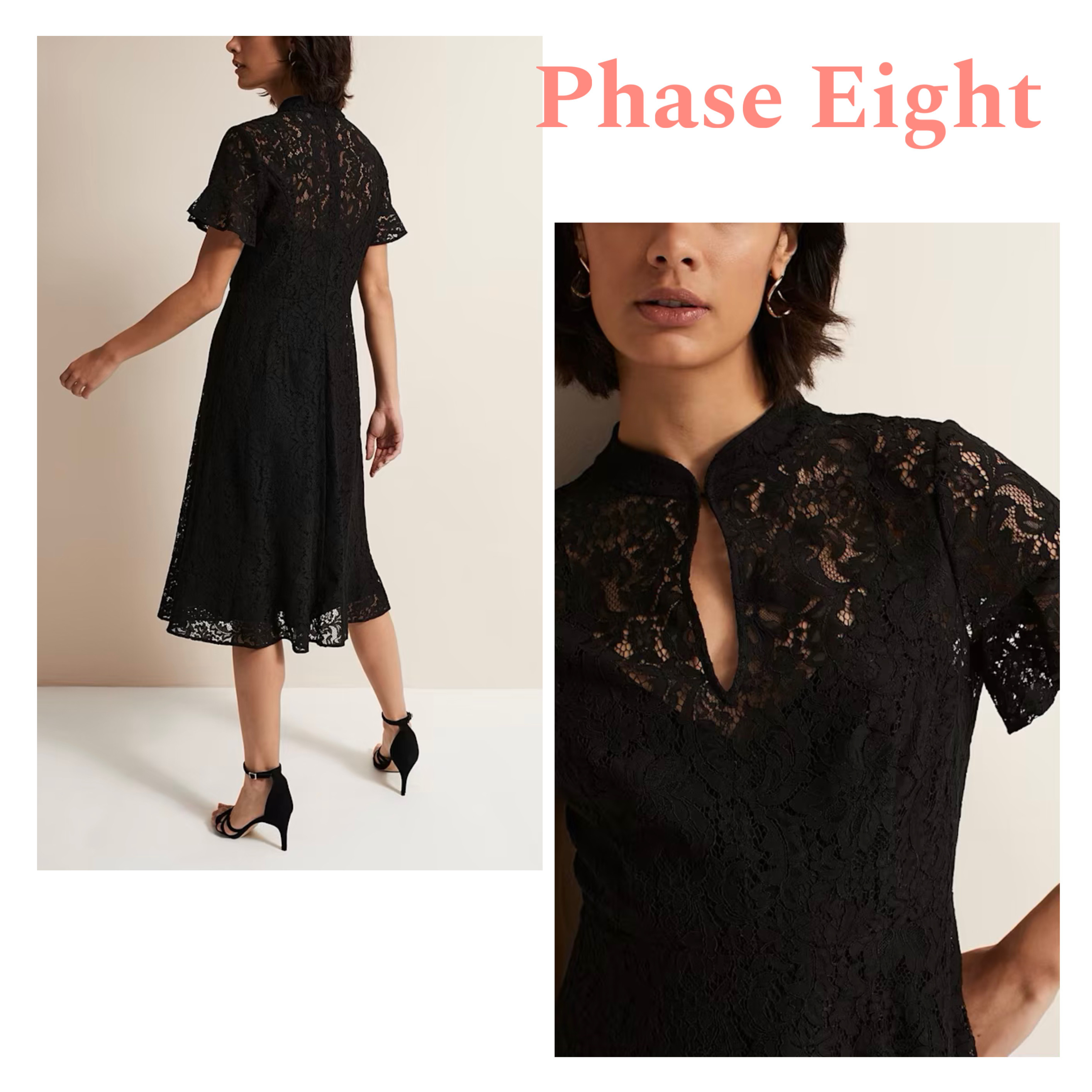 Phase Eight☆Rimsha レース ミディ ドレス【UK発】