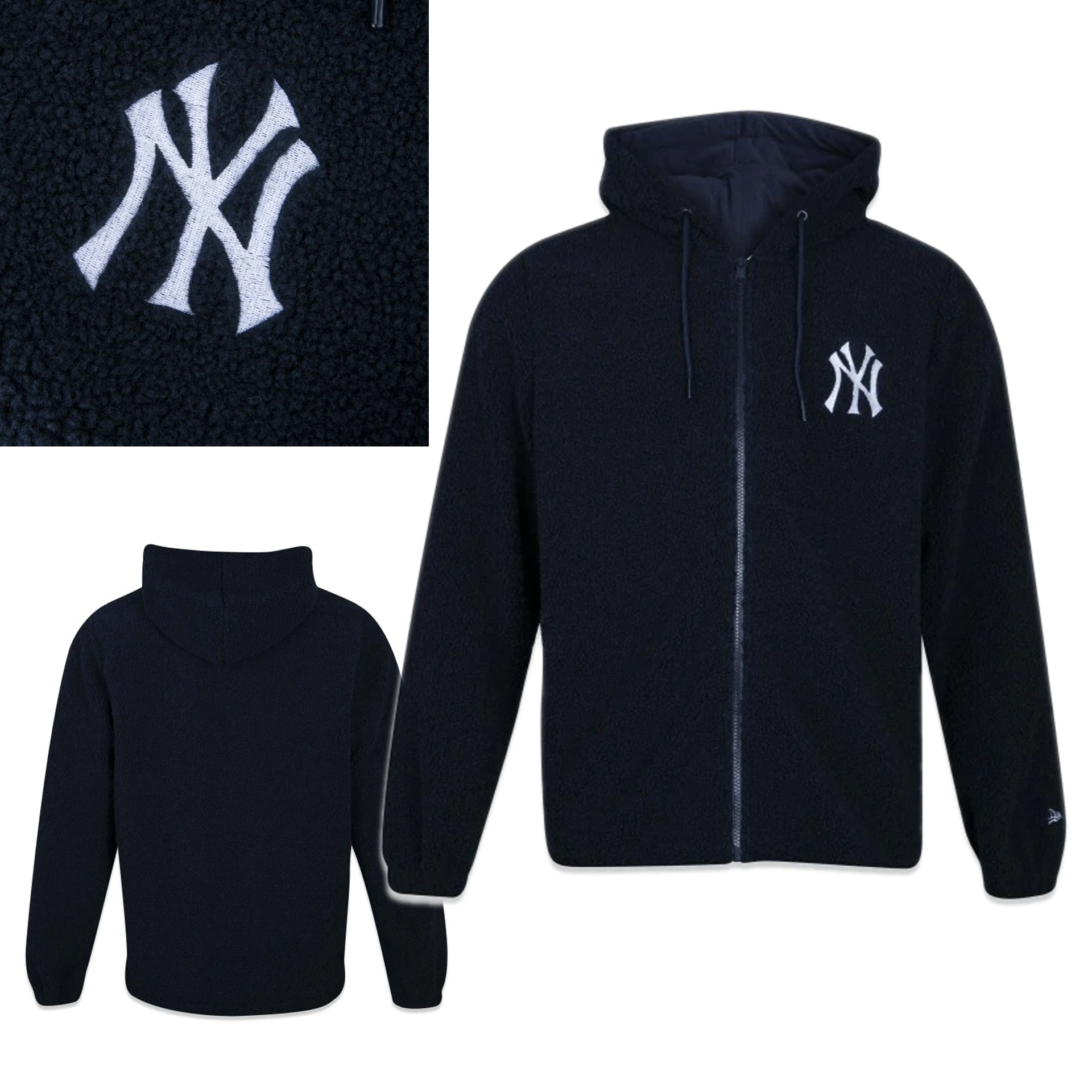 NEW ERA(ニューエラ)・NY ヤンキース オープンスウェットシャツ