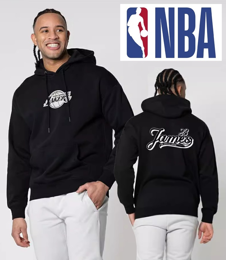 関税送料込[NBA]LAKERS JAMESパーカー★日本未入荷★大人気★