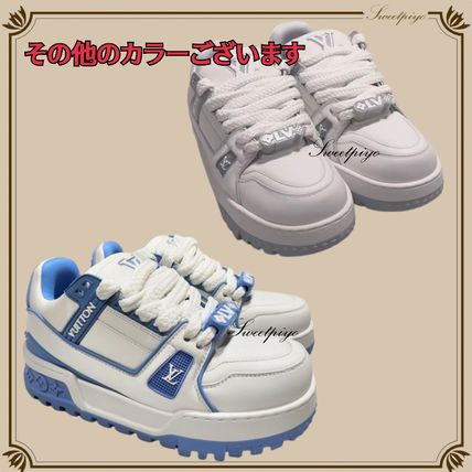 イエロー（黄色）系 Louis Vuitton LV Trainer(ルイヴィトン LV