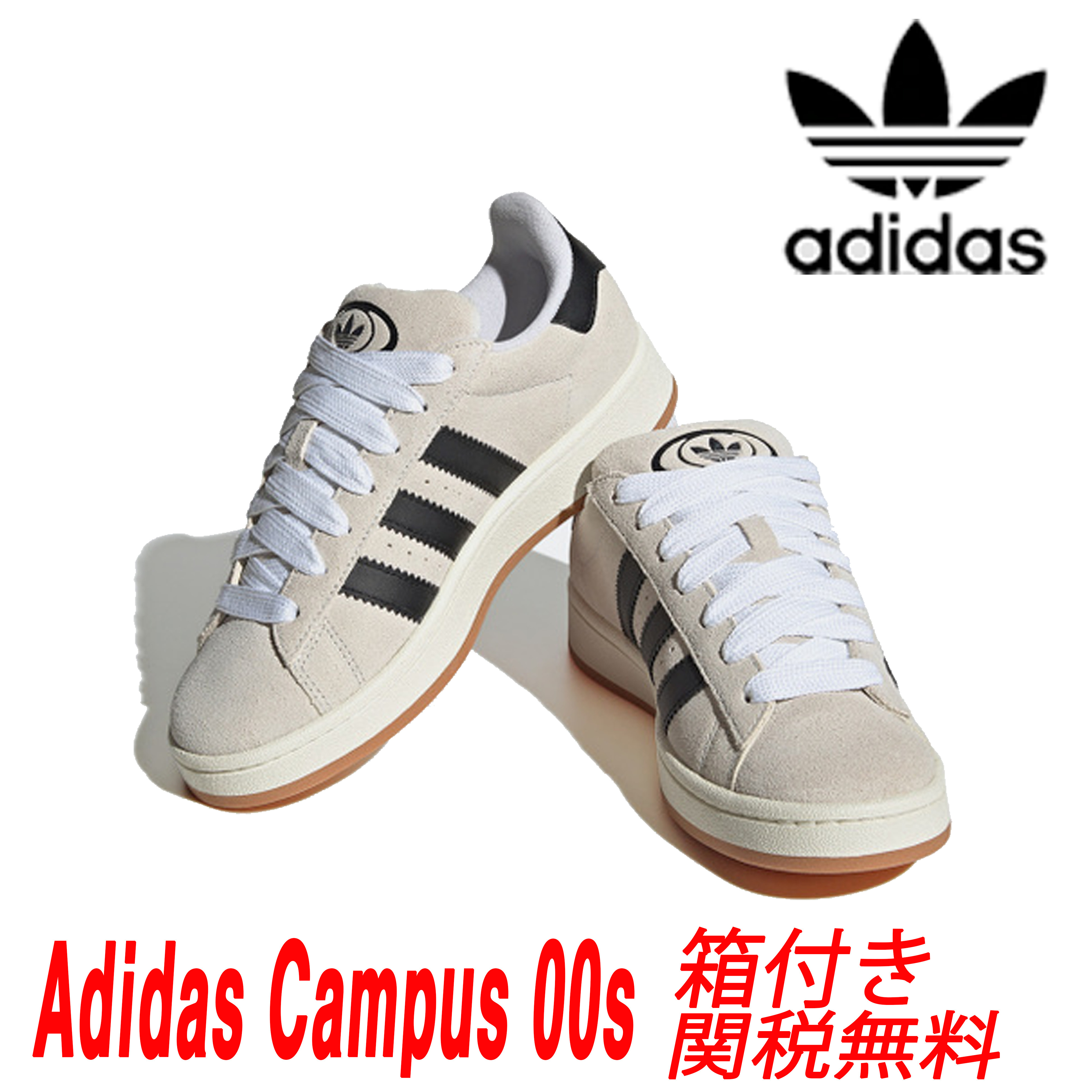 ★ADIDAS★Campus 00s Crystal White Core Black★送料・関税込