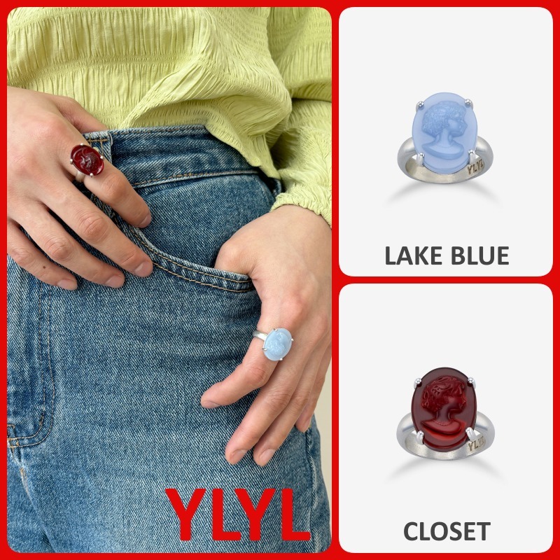 2024NEW★younglyyoungley★Cameo band ring